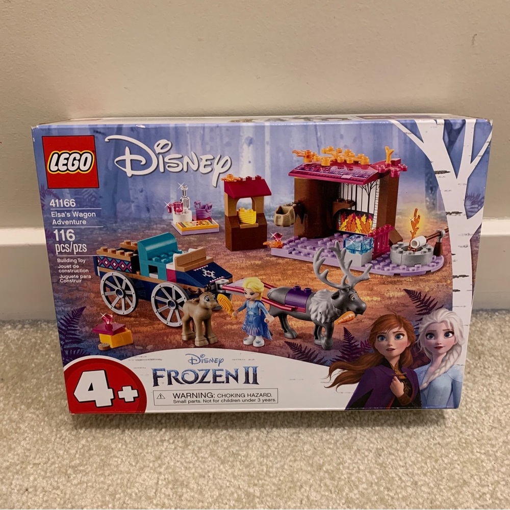 LEGO Disney Frozen II Elsa's Wagon Adventure 41166 Building Toy Set 116 Pcs NEW